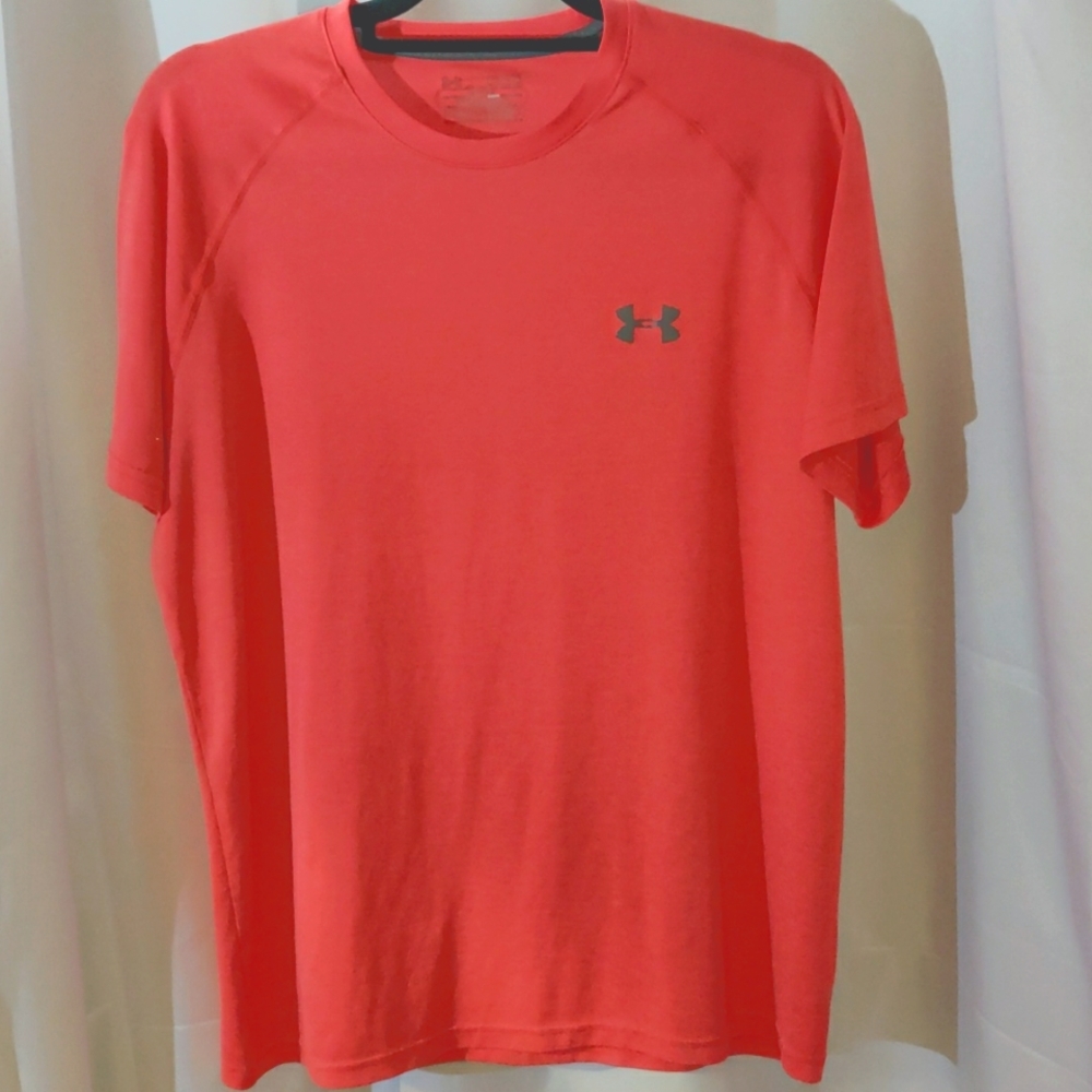 Under Armour Men's L Athletic T-Shirt, coral